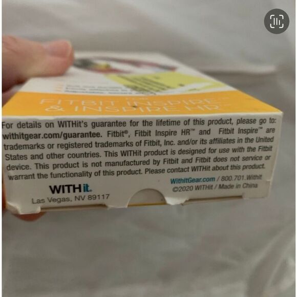 Fitbit Inspire & Inspire HR Pink Woven Nylon Band *New* - Picture 4 of 4